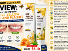Bee Venom Gum Care Toothpaste for yellow teeth, plaque cleaning, gum care, and fresh breath