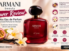 Armani Beauty Power of You Eau de Parfum for women, a fruity gourmand fragrance with passion fruit, creamy frangipani, and warm vanilla.