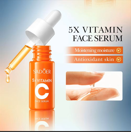 SADOER four-piece skincare set with moisturizing cream, essence, and serum.