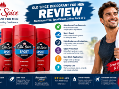 Old Spice Deodorant for Men aluminum-free Sport scent 3-pack review
