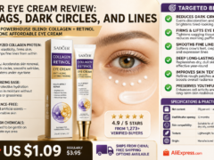 SADOER Collagen Eye Cream – anti-dark circles firming, moisturizing eye skincare